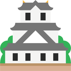 Skype japanese castle emoji image