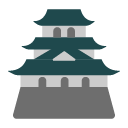 Toss japanese castle emoji image
