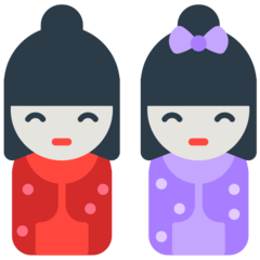 Mozilla japanese dolls emoji image