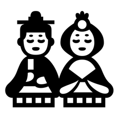 Noto Emoji Font japanese dolls emoji image