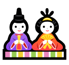 SoftBank japanese dolls emoji image