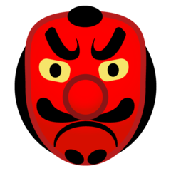 Google japanese goblin emoji image