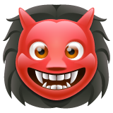 Whatsapp japanese ogre emoji image