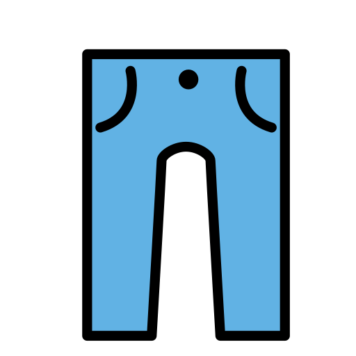 Openmoji jeans emoji image