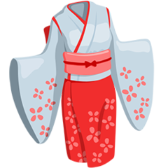 Facebook Messenger kimono emoji image
