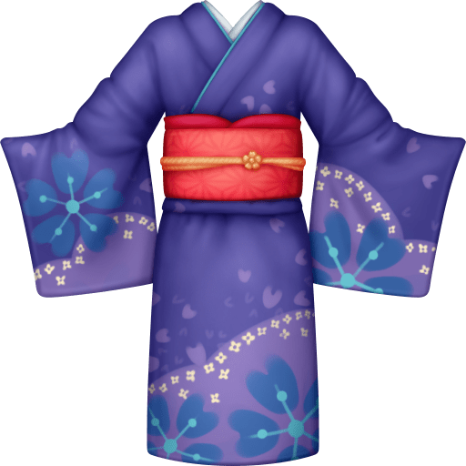 Facebook kimono emoji image