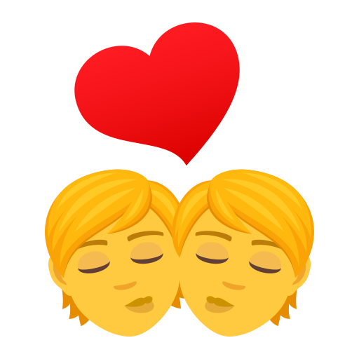 JoyPixels kiss emoji image