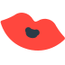 Mozilla kiss mark emoji image