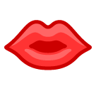 SoftBank kiss mark emoji image