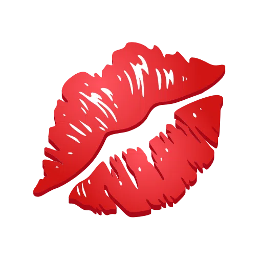 Telegram kiss mark emoji image