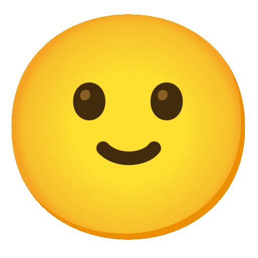 Noto Emoji Animation kissing face emoji image