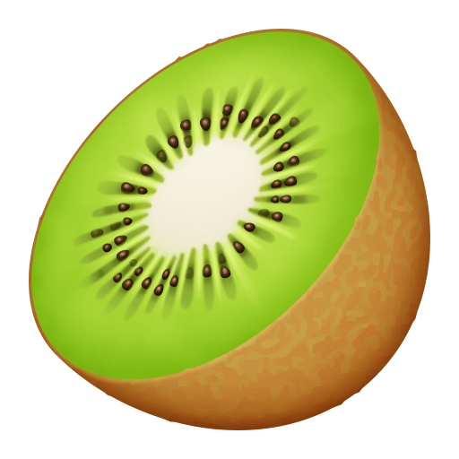 Facebook Kiwi Fruit emoji image