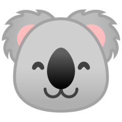 Google koala emoji image