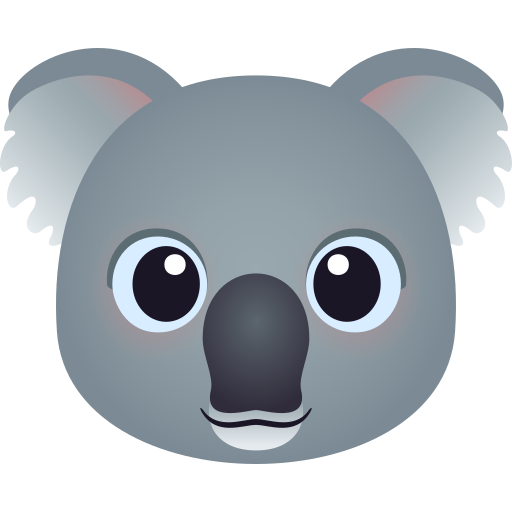 JoyPixels koala emoji image
