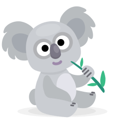 Skype koala emoji image