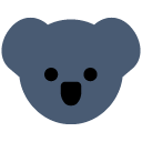 Toss koala emoji image