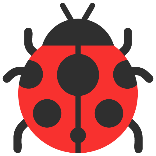 Microsoft lady beetle emoji image