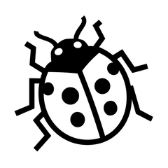 Noto Emoji Font lady beetle emoji image