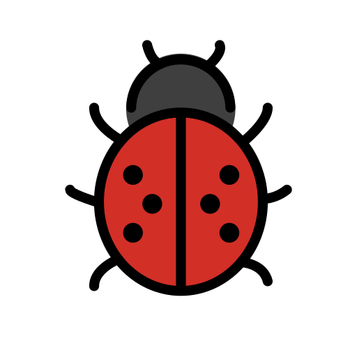 Openmoji lady beetle emoji image
