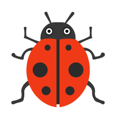 Skype lady beetle emoji image