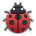Sony Playstation lady beetle emoji image