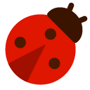 Toss lady beetle emoji image