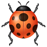 Whatsapp lady beetle emoji image