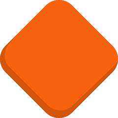 Skype large orange diamond emoji image