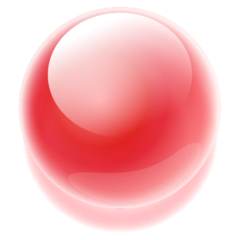 Emojidex large red circle emoji image