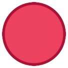 HTC large red circle emoji image