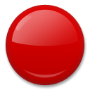 LG large red circle emoji image