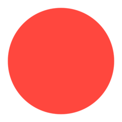 Mozilla large red circle emoji image