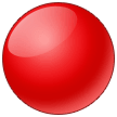 Samsung large red circle emoji image