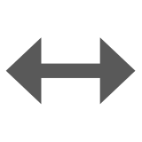 Docomo left right arrow emoji image