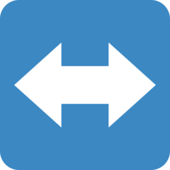 Twitter left right arrow emoji image