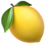 IOS/Apple lemon emoji image
