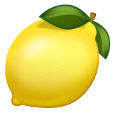 Whatsapp lemon emoji image