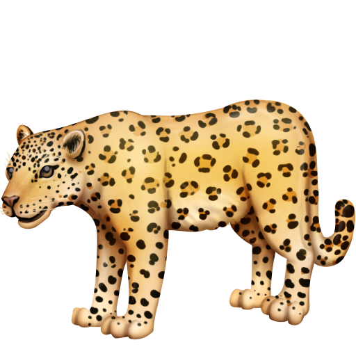 Facebook leopard emoji image