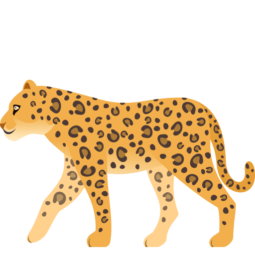 JoyPixels leopard emoji image