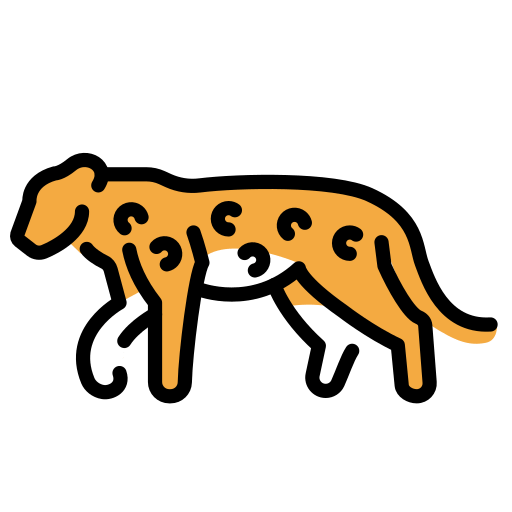 Openmoji leopard emoji image