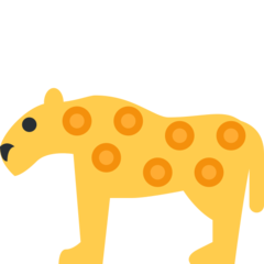 Twitter leopard emoji image