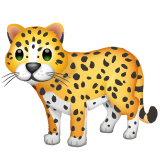 Whatsapp leopard emoji image