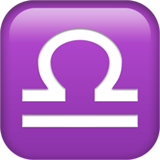 IOS/Apple libra emoji image