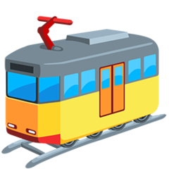 Facebook Messenger light rail emoji image