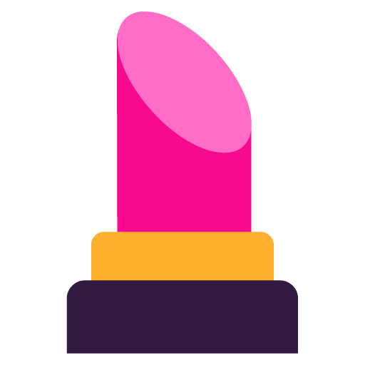 Microsoft lipstick emoji image