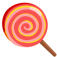 Facebook Messenger lollipop emoji image