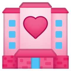 Google love hotel emoji image
