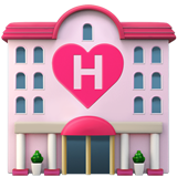IOS/Apple love hotel emoji image