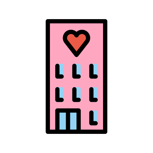 Openmoji love hotel emoji image