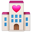 Samsung love hotel emoji image